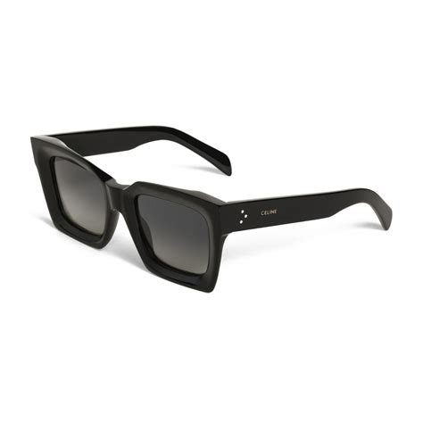 CELINE Acetate Polarized Square Sunglasses .